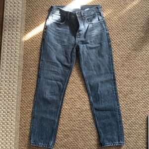 Everlane hidden button closure black Jeans-size 24